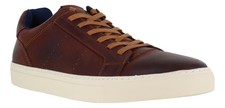 Front Bronx Mens Casual Lace Up Smart Leather Shoes Trainers
