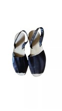 Avarcas Menorquinas Women's Flat Leather Sandals Black size7.5