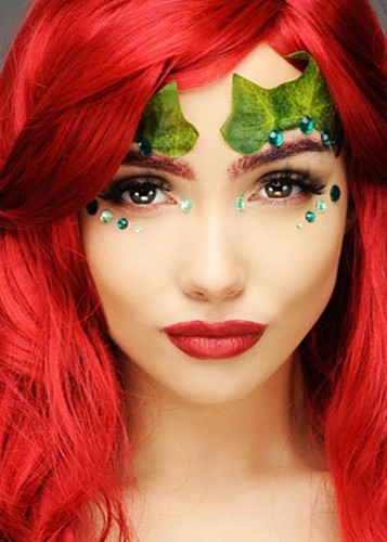 Poison ivy style glitter fancy - glitter,