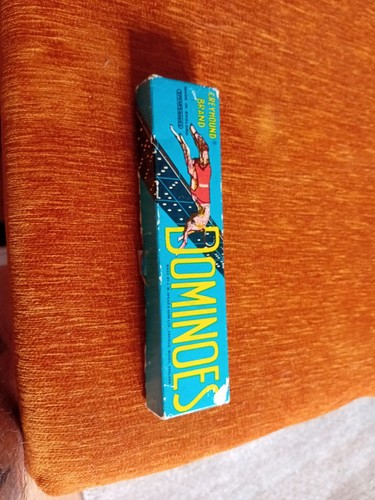 Greyhound brand dominoes retro - dominoes,