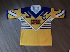 Leeds Rhinos rugby jersey Asics vintage shirt 1995/1996 size L Rare 