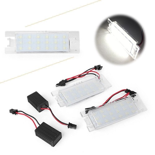 White led license plate - white,