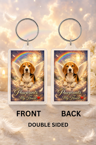 Beagle keyring pet - beagle,