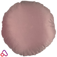 Round Plush Velvet Cushion