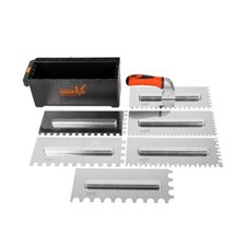 Motive - Stainless Steel Flooring Trowel Box Set - Carry Case Included