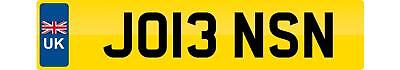 Johnson number plate - number,