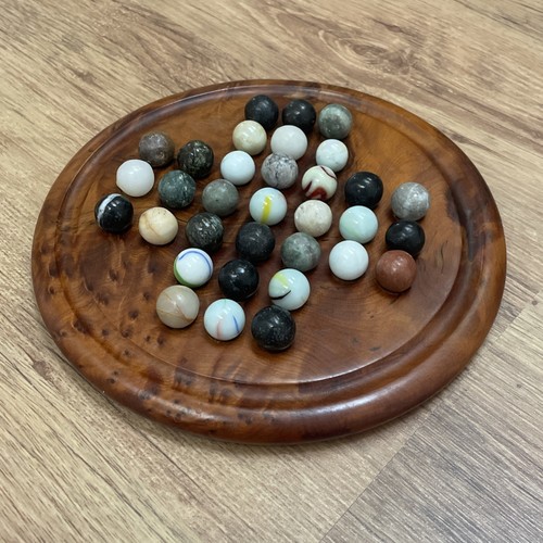 Vintage walnut solitaire - vintage,