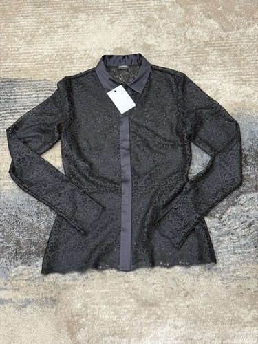 Perla edenic macramé - macramé, black