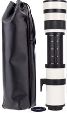 JINTU EF Mount Lens 420-800mm F/8.3 Manual Super Telephoto for Canon