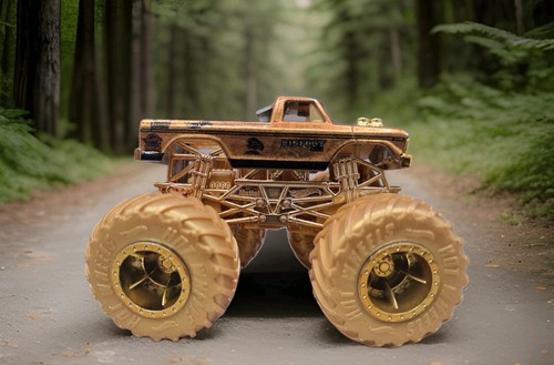 Hot wheels bigfoot - wheels, "bigfoot"