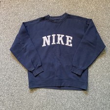 Vintage Navy Nike Embroidered