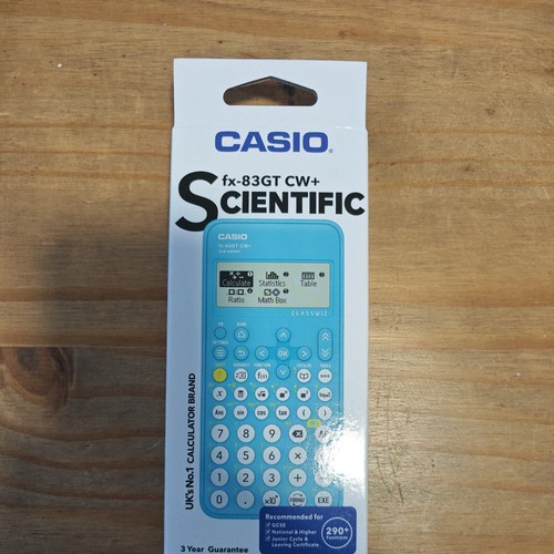 Casio 83gt blue - casio, fx-83gt