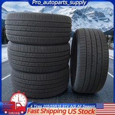 Full Set 4 Tires 205/55R16 91V