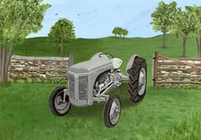FERGUSON T20 TRACTOR IVORY