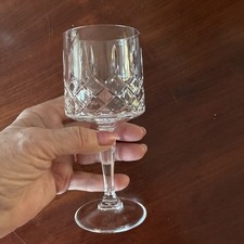 Set of 6 lead crystal