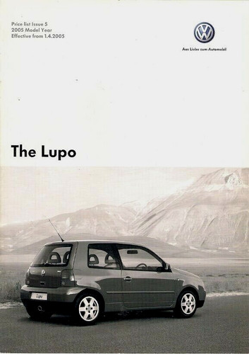 Volkswagen lupo specifications - volkswagen,
