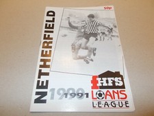 Netherfield v Wetheriggs 90/91 Westmorland Cup semi