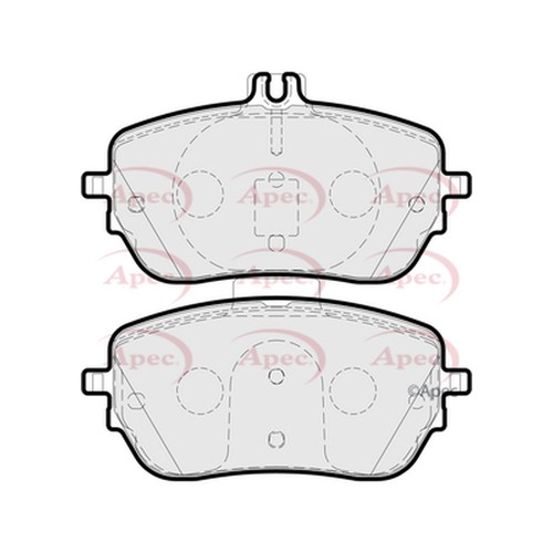 Brake pads set - pads,