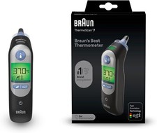 Braun ThermoScan 7 Ear Thermometer With Age Precision White Edition - IRT6520