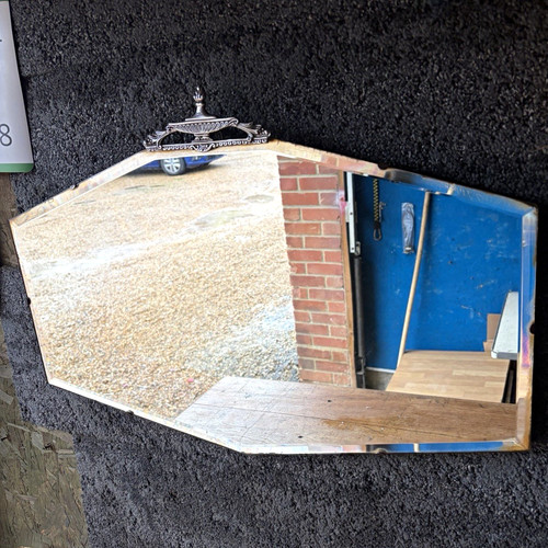 Art deco frameless - frameless, beveled