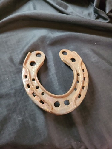 Old rustic farmhouse horseshoe - rustic,