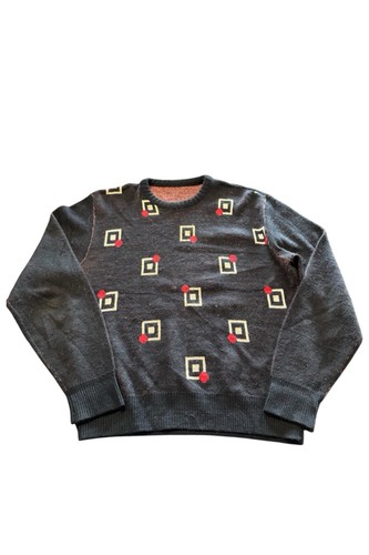 Vintage 80s grey crew neck - grey,