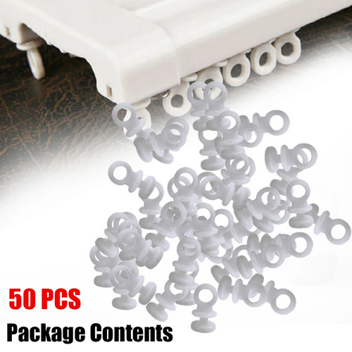50pcs plastic curtain track - plastic,