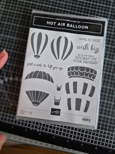 Stampin hot air balloon - up!,