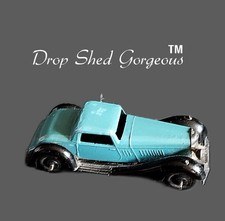 Dinky toys Pre war 36b Bentley Sports Coupe Blue Black Great Original condition