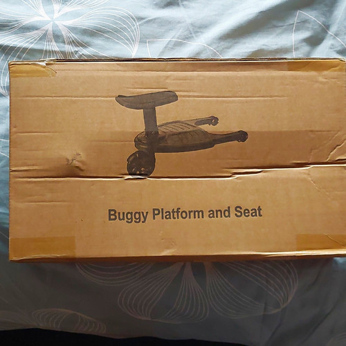 Universal buggy board with - board,