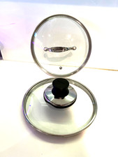 Tefal Glass & Stainless Steel Pan Pot Replacement Lids, steam out twist