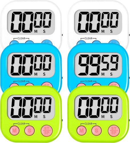 Magnetic lcd digital timer - digital,