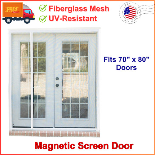 Magnetic screen door - magnetic,