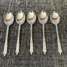 5 Vintage Chrome Plated