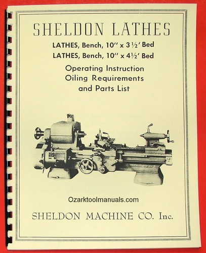 Sheldon old metal lathe - old,