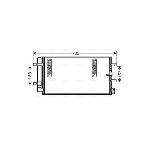 Air con condenser for - for, a6
