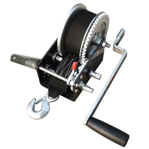 Hand winch two stage - two-stage, reduction