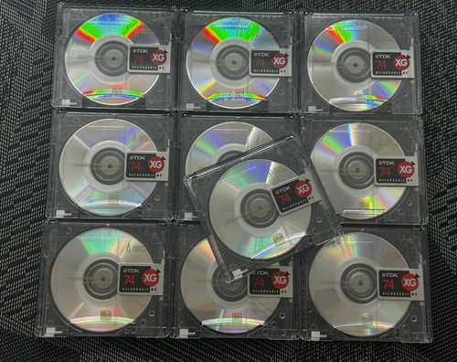 Tdk minidisc bundle md74 - minidisc,