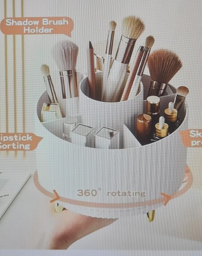 Rotating makeup organiser - makeup,