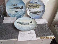 COALPORT  HURRICANE  + MOSQUITO + DOVER PATROL SPITFIRE  PLATES see description