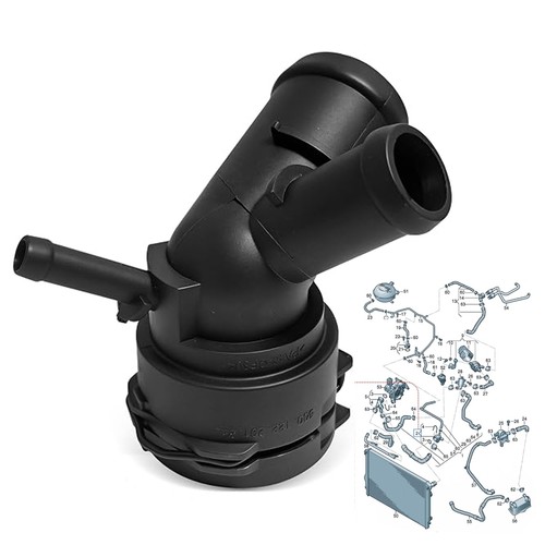Radiator coolant hose flange - hose,