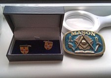 1986 Vintage Masonic Belt