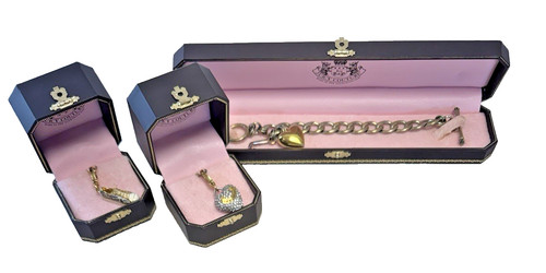 Juicy couture gold tone - couture, heart
