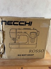 Red Necchi Rosso 200 Sewing Machine Boxed 