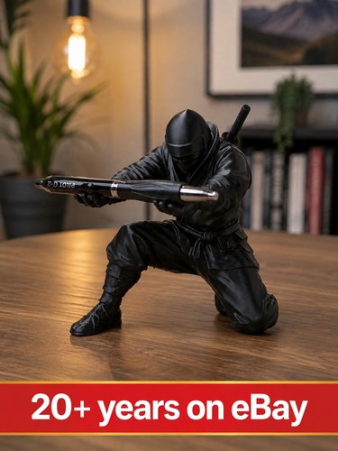 Ninja pen holder statue - holder,