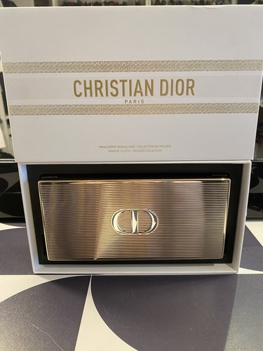 Christian dior gold minaudiere - dior,