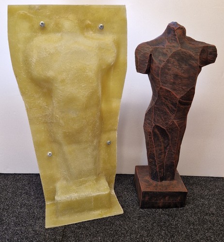 Sculpture latex rubber mould - latex,