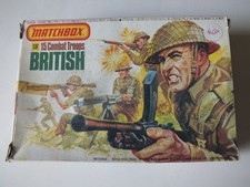 Matchbox 1:32 15x British Combat Troops *Boxed, Complete* #P-6002