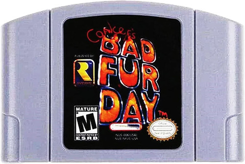 Conkers bad fur day nintendo - fur,