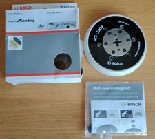 Bosch 2608601333 Multi-Hole Grinding Plate, Black, 125 mm